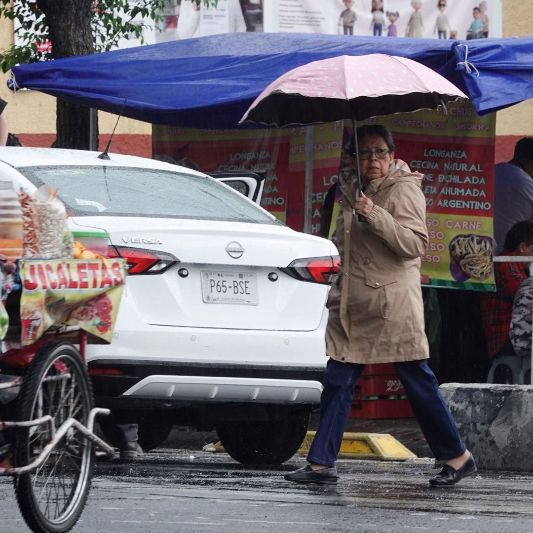 Alerta por lluvias hoy en CDMX